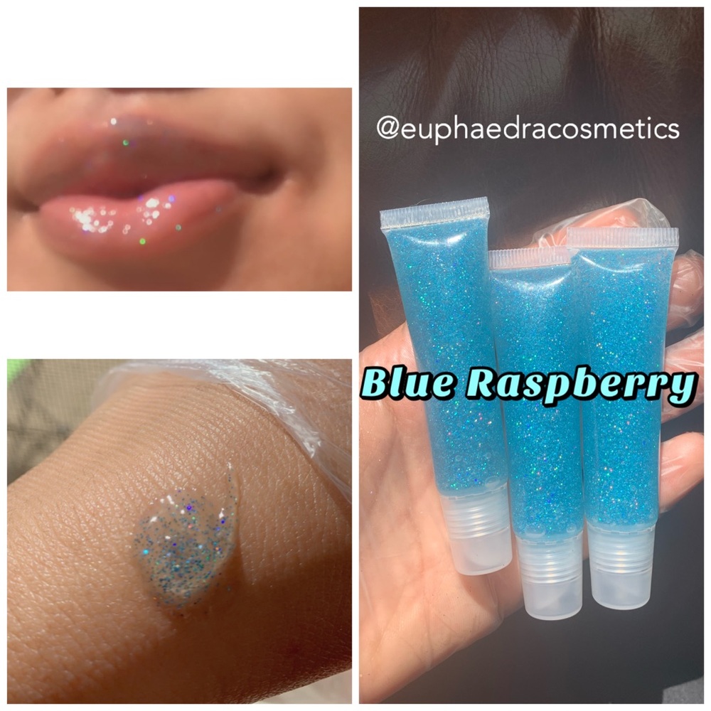 Blue Raspberry lip gloss